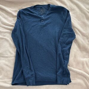 Men's American Rag Blue Henley Shirt
Large, never worn